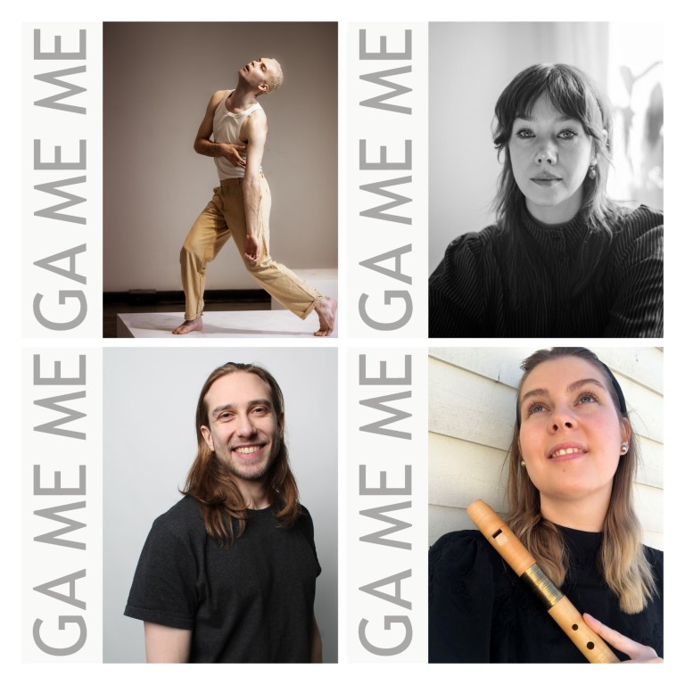 An image collage of the four artists