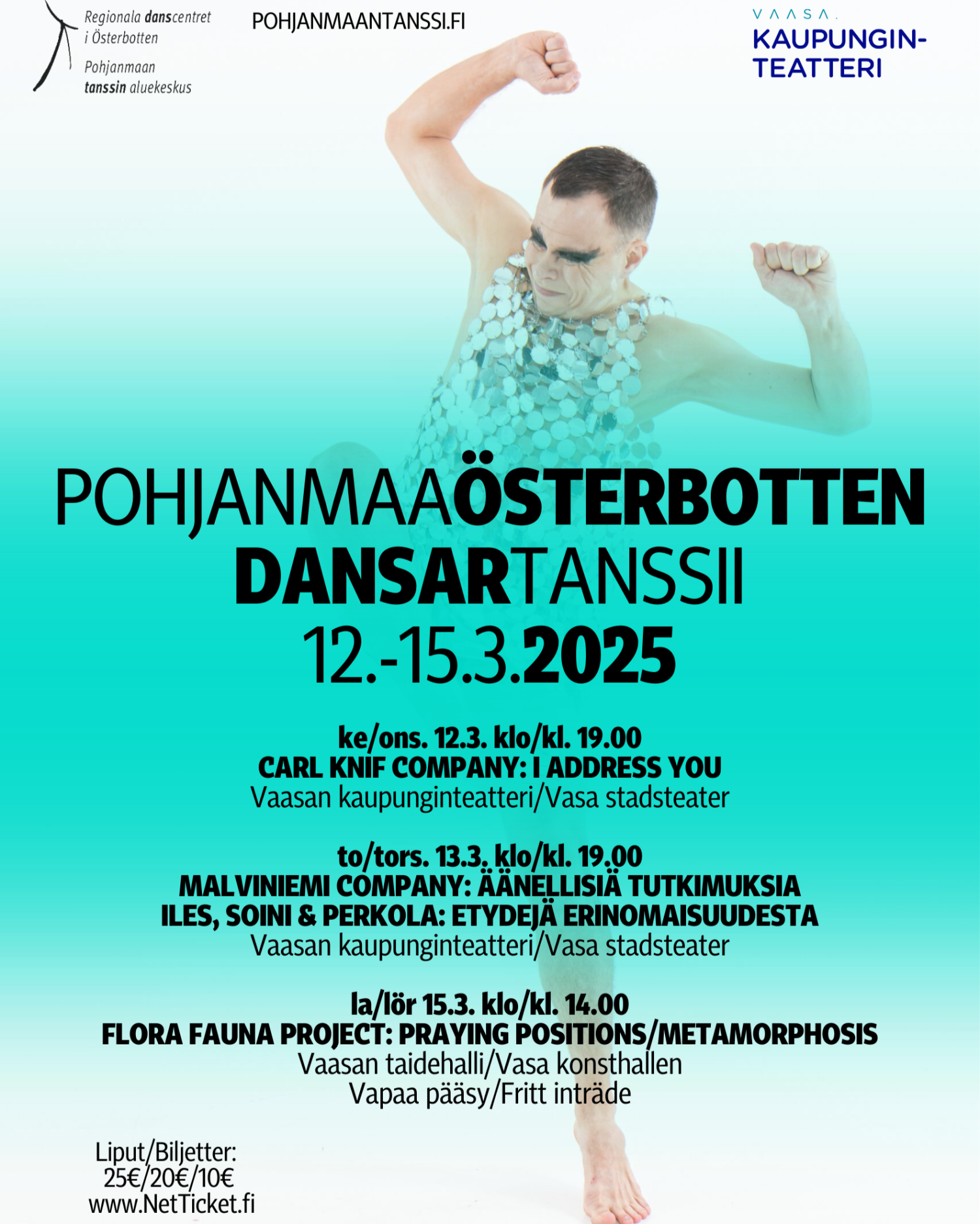 En man dansar